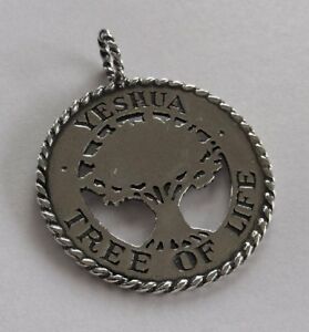 【送料無料】ジュエリー・アクセサリー スターリングシルバーイェシュアペンダントsterling silver 925 yeshua tree of life ** pendant