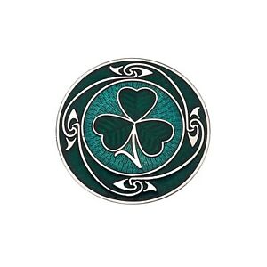【送料無料】ジュエリー・アクセサリー クローバーブロイラーリールシルバーメッキオールナインパッケージtrefle et bobines broche plaque argent tout neuf emballage cadeau