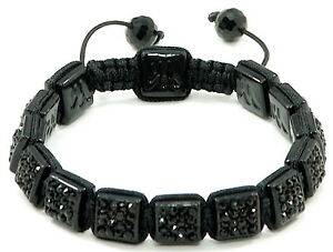 【貨物輸送無料】宝飾品・付属物 ストラップスクエアマクラメサイズbracelet strass carres neuf bouddhiste macrame taille ajustable 1275
