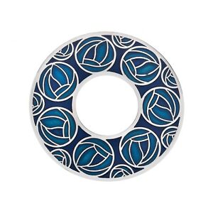 【貨物輸送無料】宝飾品・付属物 マッキントッシュローズリングブロッシュターコイズシルバーメッキナインパッケージング