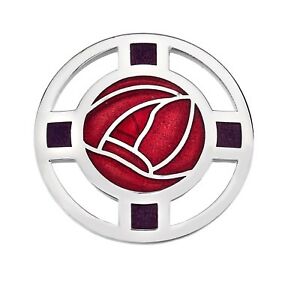 【貨物輸送無料】宝飾品・付属物 マッキントッシュローズレッドラティスレッドピンシルバーメッキナインパッケージ