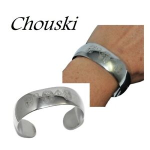 【送料無料】ジュエリー・アクセサリー ブレスレットカフメッキシルバーエジプトデザインジュエルchouski bracelet manchette plaque argent motif egyptien bijou