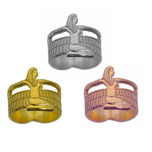 【送料無料】ジュエリー・アクセサリー ローズゴールドエジプトイシスパトロネスマジックリングrose gold pltd silver 925 egyptian isis goddess patroness nature magic ring|hokushin