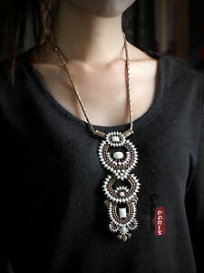 【送料無料】ジュエリー・アクセサリー ロングペンダンティフホワイトアールデコバロックミニパールクラスcollier long pendantif blanc art deco baroque mini perle class mignon sd 1