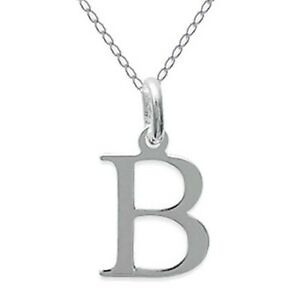 【送料無料】ジュエリー・アクセサリー シルバーコリアーアイデアcollier initiale lettre b en argent 925 longueur 45cm ou 50cm idee cadeau