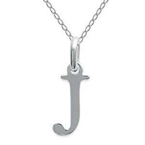 【送料無料】ジュエリー・アクセサリー シルバーアイデアcollier initiale lettre j en argent 925 longueur 45cm ou 50cm idee cadeau