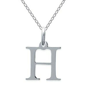 【送料無料】ジュエリー・アクセサリー シルバーアイデアcollier initiale lettre h en argent 925 longueur 45cm ou 50cm idee cadeau