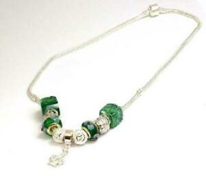 【送料無料】ジュエリー・アクセサリー グリーンブランドクラウンパールペンダントトックパールtoc perles de marque vert couronne perle pendentif 45cm