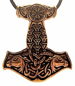 【送料無料】ジュエリー・アクセサリー トールバイキングペンダントブロンズハンマーgrand massif bronze marteau de thor viking pendentif 133