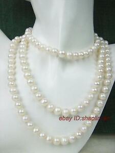 【送料無料】ジュエリー・アクセサリー ネックレス78mm, vogue, natural, blanc, perles deau douce, collier, long, 137cm,