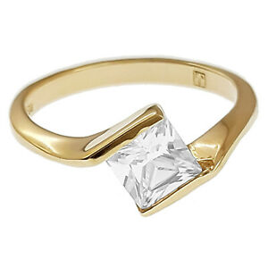 【送料無料】ジュエリー・アクセサリー リングウーマンプラークゴールドジルコニウムサイズbague femme plaque or 750000 et oxyde de zirconium taille 50 disponible