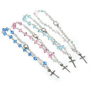 【送料無料】ジュエリー・アクセサリー ブラッチャーレロサリオアルジェントスワロフスキーbracciale rosario argento 925 e swarovski