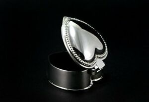 【送料無料】ジュエリー・アクセサリー シルバーハートジュエリーボックスシルバーリトルラブboite a bijoux c?ur argente argent petite amour