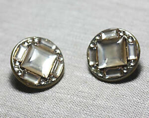 【送料無料】ジュエリー・アクセサリー イヤリングクリップベージュロンズストラスエスニックヴィンテージboucles doreilles clips resine ccb beige ronds strass 30mm ethnique vintage d