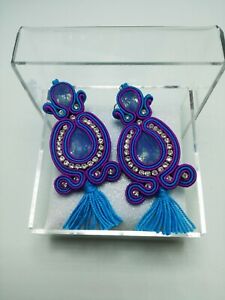 【送料無料】ジュエリー・アクセサリー オレッキーニコンラテクニカソウタッシュorecchini con la tecnica soutache