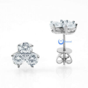 【送料無料】ジュエリー・アクセサリー イヤリングシルバースターリングジルコネ15ct 3petal fleur boucles doreilles argent sterling poire zircone