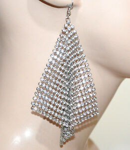 【送料無料】ジュエリー・アクセサリー イヤリングシルバーペンダントラインストーンイヤリングウアニboucles d oreilles elegantes argent pendantes femme strass earrings uhani g44 21,754円
