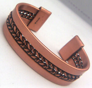 【送料無料】ジュエリー・アクセサリー カフブレスレットウィーラーデトックスcopper cuff bracelet wheeler mf arthritic healing detox sciatica folklore cb 159