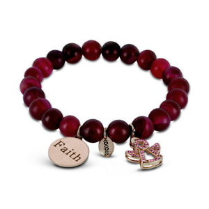 【送料無料】ジュエリー・アクセサリー ブレスレットコレクションステンレスcoco88 bracelet pour femme divine collection 8cb30006 ange faith acier inox