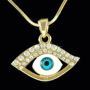 【送料無料】ジュエリー・アクセサリー クリスタルスワロフスキーユダヤユダヤユダヤナザールgp mauvais oeil avec cristal swarovski juif judaisme nazar protection collier