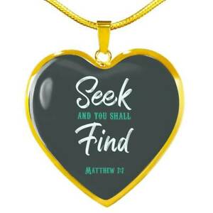 【送料無料】ジュエリー・アクセサリー シークマシュースチールハートカラーseek et vous shall trouvailles matthieu 77 collier coeur acier inoxydable 18k