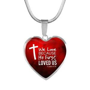 【送料無料】ジュエリー・アクセサリー アメリカクリスティコリアースチールdieu aimes usa premier christe collier bible verset acier inoxydable or 18k he