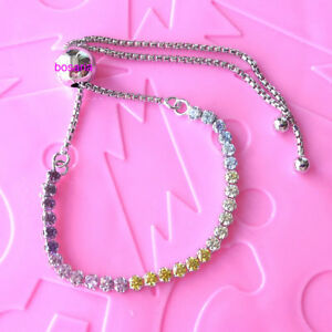 【送料無料】ジュエリー・アクセサリー スターリングシルバーマルチカラースパークリングストランドマルチカラーブレスレット925 sterling silver multicolor sparkling strand bracelet multicolored cz