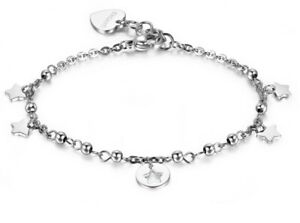 【送料無料】ジュエリー・アクセサリー ブラッチャレサガポハイチアチャイオステッレbracciale sagapo haiti acciaio sht31 stelle