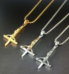 【送料無料】ジュエリー・アクセサリー キリストスチールステンレスペンダントルシファーサタンacier inox pendentif sur la croix antichrist incl chaine 60cm lucifer satan 666｜hokushin