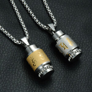 【送料無料】ジュエリー・アクセサリー ステンレスペンダントinox pendentif pour parfum cendres ect a remplir en direct bouddhisme religion