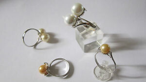 【送料無料】ジュエリー・アクセサリー アルジェントエパールアネロスターリングシルバーリングパールanello in argento e perle sterling silver ring and pearls
