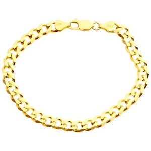 【送料無料】ジュエリー・アクセサリー スターリングシルバーグルメブレスレットゴールドsterling 925 argent gourmette bracelet curb 6,7mm gold