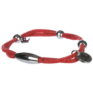 【送料無料】ジュエリー・アクセサリー デステブラッチャーレウオモロッソペッレブラッチャレットdeste bracciale uomo al006 rosso pelle braccialetto
