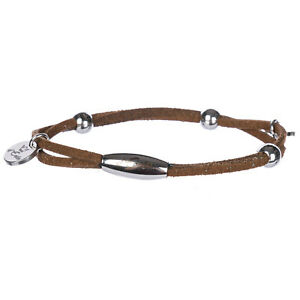 【送料無料】ジュエリー・アクセサリー デステスブラッチャレウオモシャベルブラッチャレットdeste bracciale uomo al004 marrone pelle braccialetto