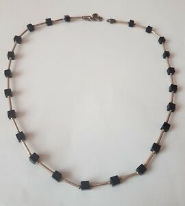 【送料無料】ジュエリー・アクセサリー クロードダスクソリッドシルバーオニクスネックアップネックレスcollier createur ras de cou en argent massif et onyx signe claude dasque refv478 21,158円