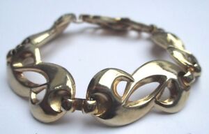 【送料無料】ジュエリー・アクセサリー ブレスレットヴィンテージグルメヴィンテージリンクデコbeau bracelet bijou couleur or gourmette vintage annee 1970 maillons deco s 1901