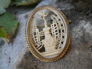 【送料無料】ジュエリー・アクセサリー ピカデリーサーカスロンドンブローチancienne broche 1950 piccadilly circus london signe