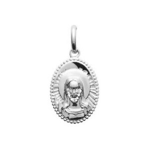 【送料無料】ジュエリー・アクセサリー pendentif jesus christ en argent 925 rhodie chaine en option neuf
