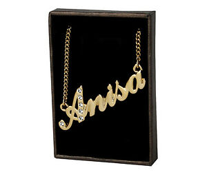 【送料無料】ジュエリー・アクセサリー ゴールドメッキクリスマスnom collier anisa 18k plaque or beau cadeau de noel pour elle