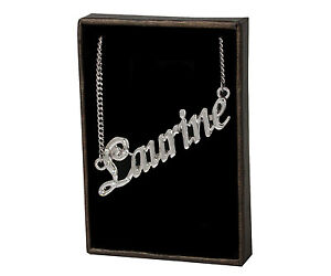 【送料無料】ジュエリー・アクセサリー コリアーズゴールドメッキクリエイターフレンズパーソナライズnom colliers laurine 18k plaque or createur amis personnalise cadeaux nom
