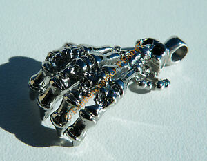 【送料無料】ジュエリー・アクセサリー スチールメインオステテモートチェインcollier pendentif 100 acier main os tete mort chaine 21,158円