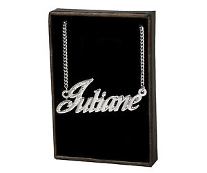 【送料無料】ジュエリー・アクセサリー コリアーズジュリアゴールドメッキジュエリーチェーンゴールドnom colliers juliane 18k plaque or bijoux chaine en or cadeaux amitie