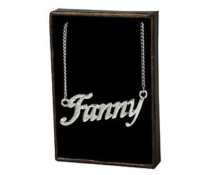 【送料無料】ジュエリー・アクセサリー コリアーズゴールドプレートパーソナライズジュエリーバレンタインデーnom colliers fanny 18k plaque or personnalise bijoux saint valentin cadeau