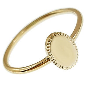 【送料無料】ジュエリー・アクセサリー プラークサイズbague femme plaque or 750000 taille 54 disponible