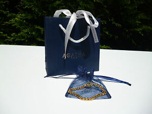 【送料無料】ジュエリー・アクセサリー ?ブレスレットアガサゴールデンカラー? bracelet agatha couleur dore