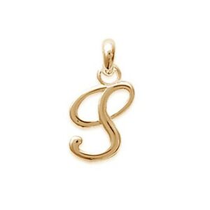 【送料無料】ジュエリー・アクセサリー ペンダントクラシックゴールドメッキナインpendentif initiale s classique plaque or neuf
