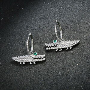 宅送 楽天市場 送料無料 ジュエリー アクセサリー シルバースリーピングイヤリングクロコダイルグリーンアイズメッキホワイトゴールドboucles Doreilles Dormeuse Argente Crocodile Yeux Vert Plaque Or Blanc Cz G4 52 Hokushin 超美品 Blog Jotajota Net Br