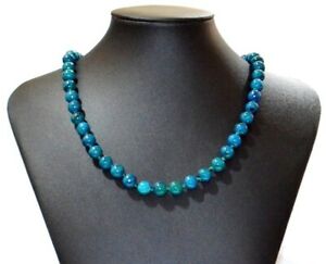 【送料無料】ジュエリー・アクセサリー クリソコルネックレスcollier chrysocolle 8mm