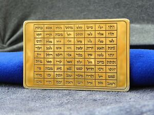 【送料無料】ジュエリー・アクセサリー ウォレットカードシェムハメフォラステトラグラムマノンwallet card 72 gods name, shem hamephorash , tetragrammanon, brass, amulet