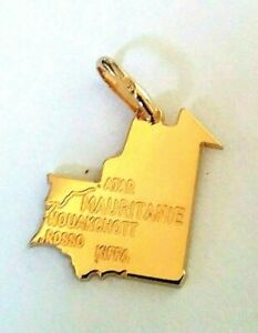 【送料無料】ジュエリー・アクセサリー メッキペンダントモーリタニアpendentif en plaque or mauritanie
